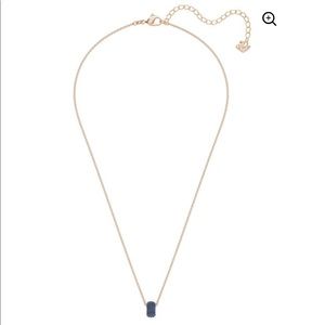 Authentic Swarovski Blue Stone Pendant